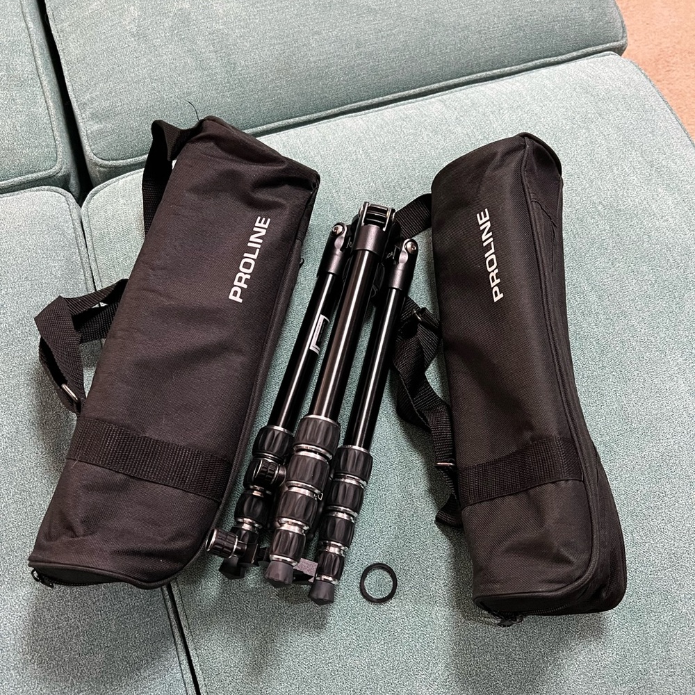 Black Tripod with Carrying Case